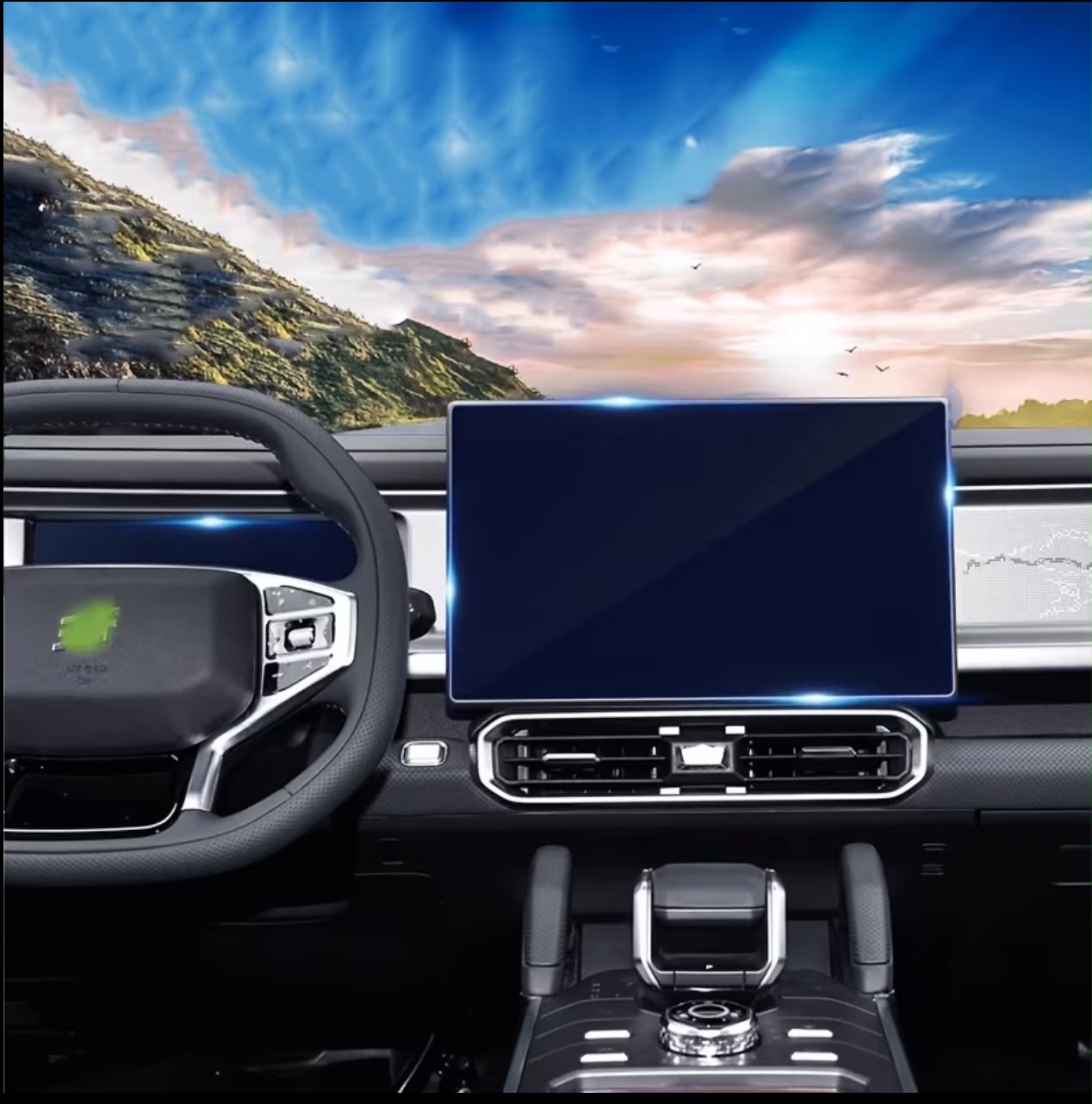 Pantalla central de la Jetour T2